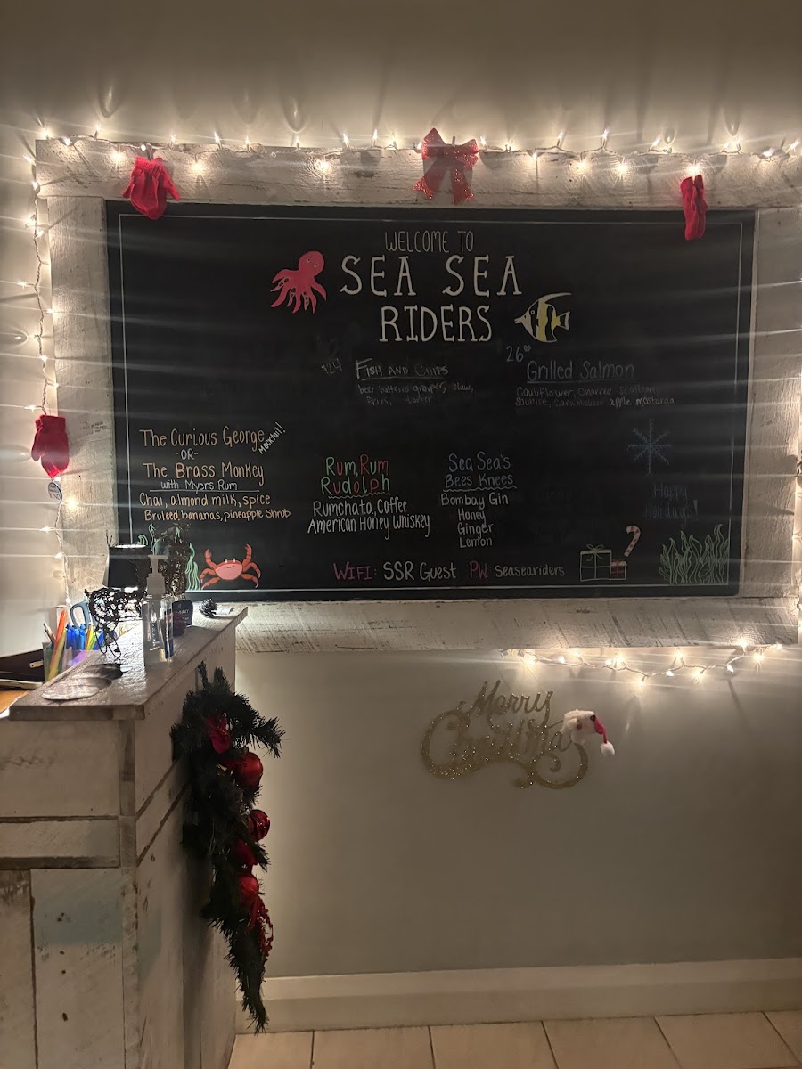 Menu Sea Sea Riders Restaurant-6